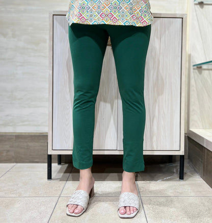Casual Green Tights