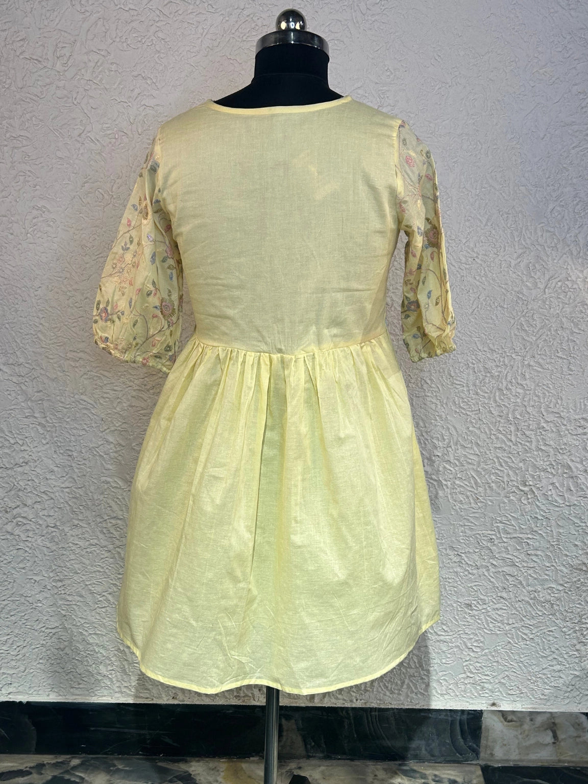 Buttercup Yellow Cotton Skirt