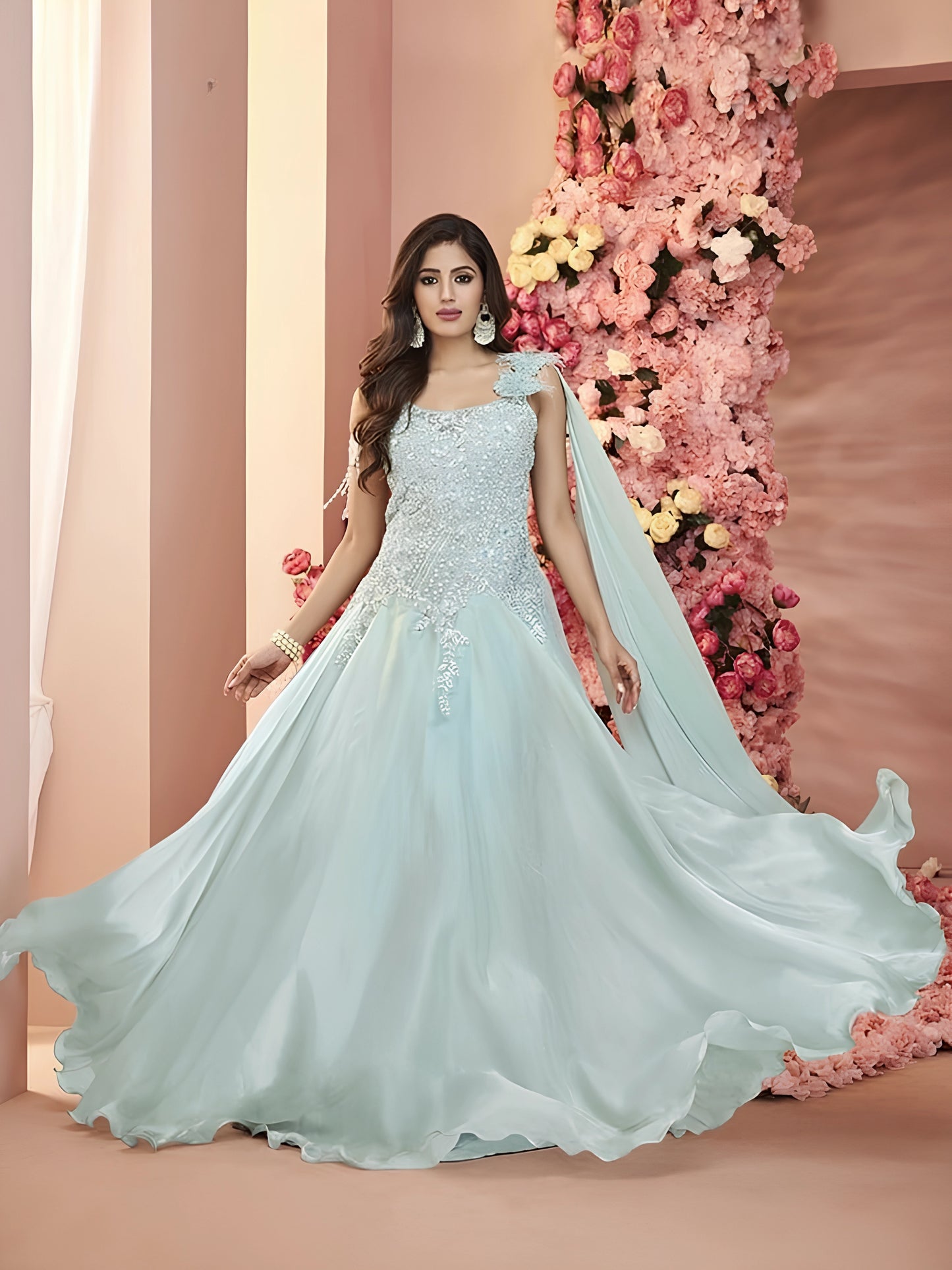 Sky Dream Tissue Gown