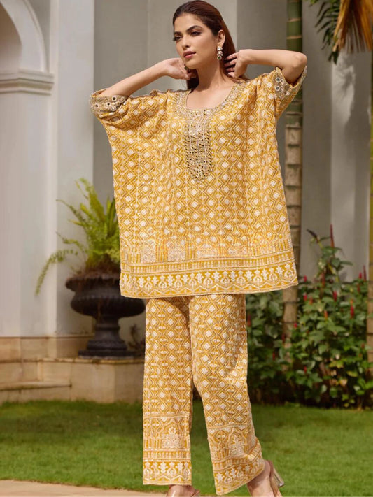 Dandelion Dreams Kaftan Set